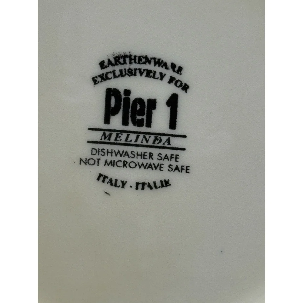 Vintage Pier 1 Melinda Salad Plate 8.25